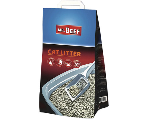 Cat litter Mr. Beef White Hygiene 12 l