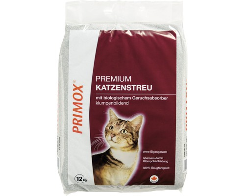 PRIMOX Premium cat litter with odor absorber 12 kg