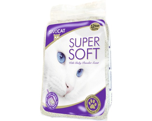 SIVOCAT Super Soft cat litter 12 l