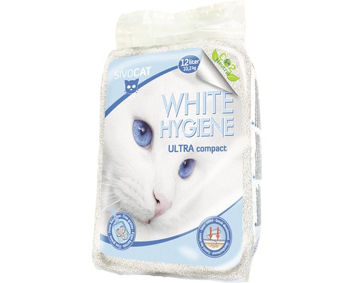 Cat litter SIVOCAT White Hygiene ultra 12 l
