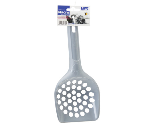 Cat litter scoop Savic cat litter scoop litter spoon poop scoop coarse approx. 25 x 11 x 4.5 cm assorted colors white or gray