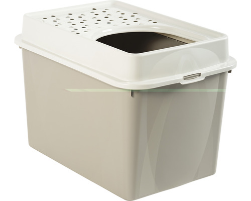 Rotho Cat litter box 57.2 x 39.3 x 40.4 cm beige
