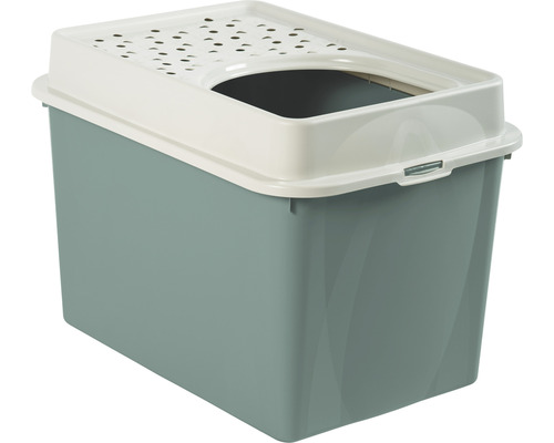Rotho Cat litter box 57.2 x 39.3 x 40.4 cm green
