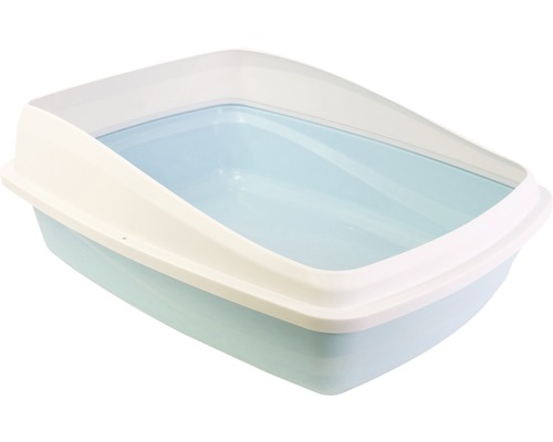 Catit cat toilet with edge, 43 x 57 x 14 cm blue-gray