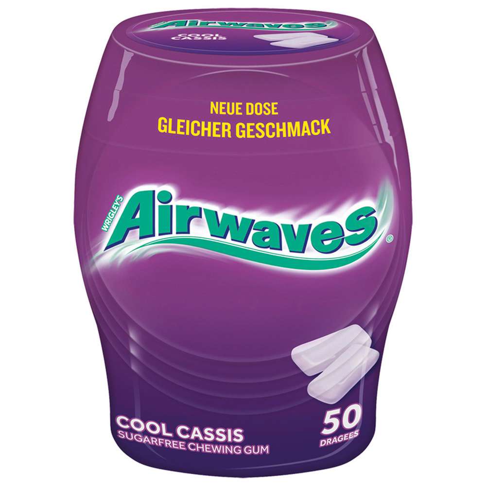 Chewing gum, Cool Cassis, sugar-free