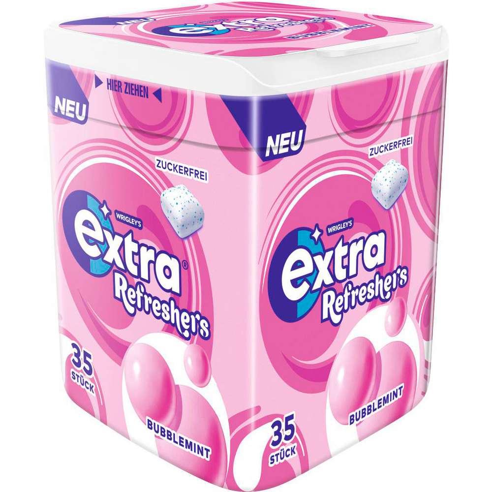 Wrigley\'s Chewing Gum Extra Refreshers, Bubblemint