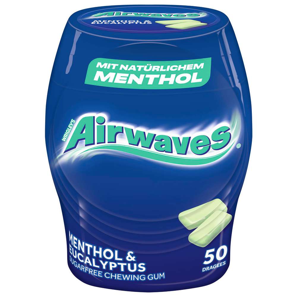 Airwaves Chewing gum, menthol & eucalyptus
