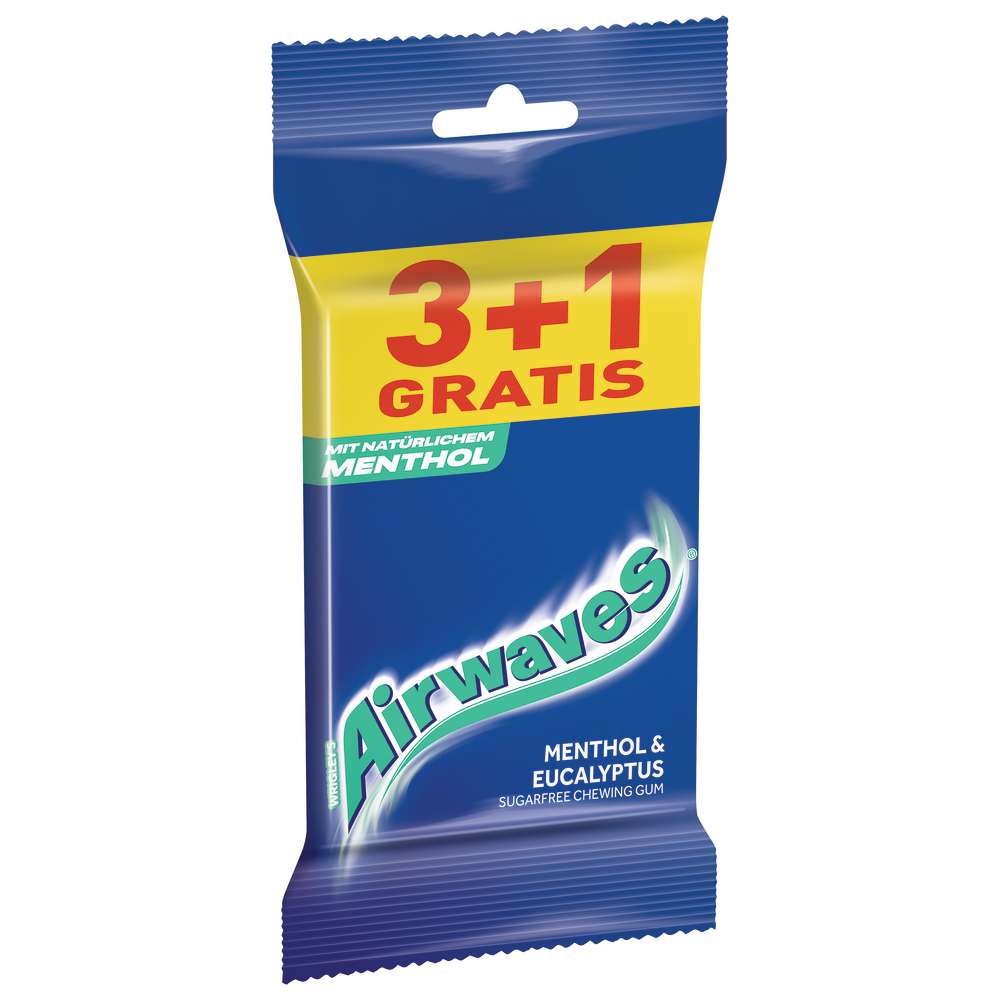 Airwaves Menthol-Eucalyptus Chewing Gum 400g