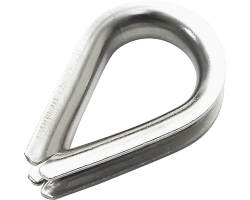 Pösamo Thimble 5 mm (similar to DIN 6899) ​​stainless steel A4 2 pieces