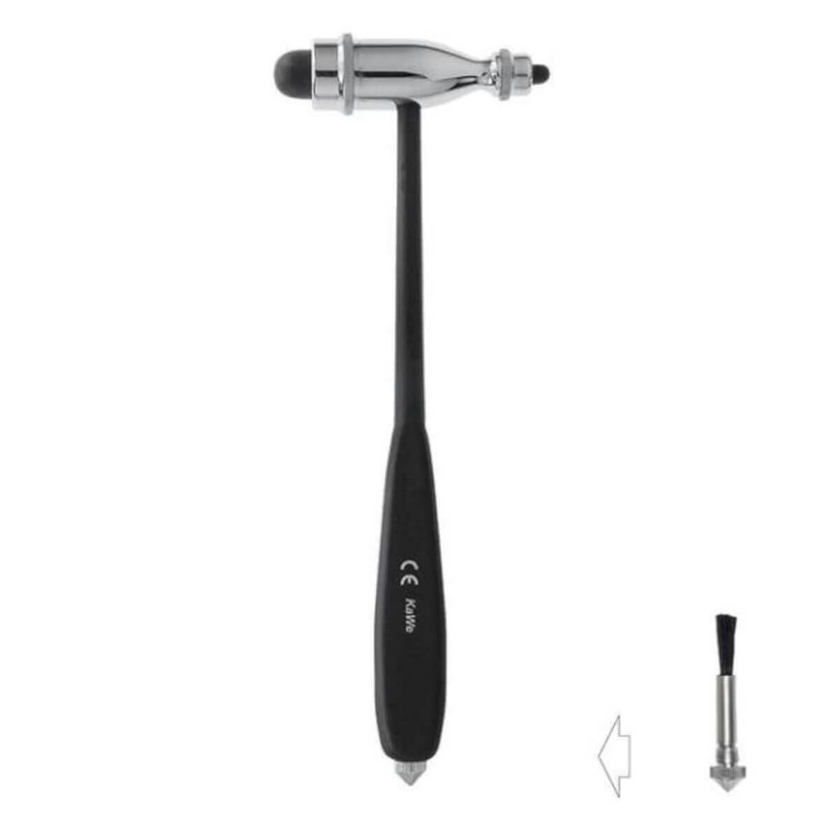 KaWe Trömner reflex hammer, Length: 23 cm