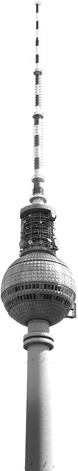Komar mural - Fernsehturm