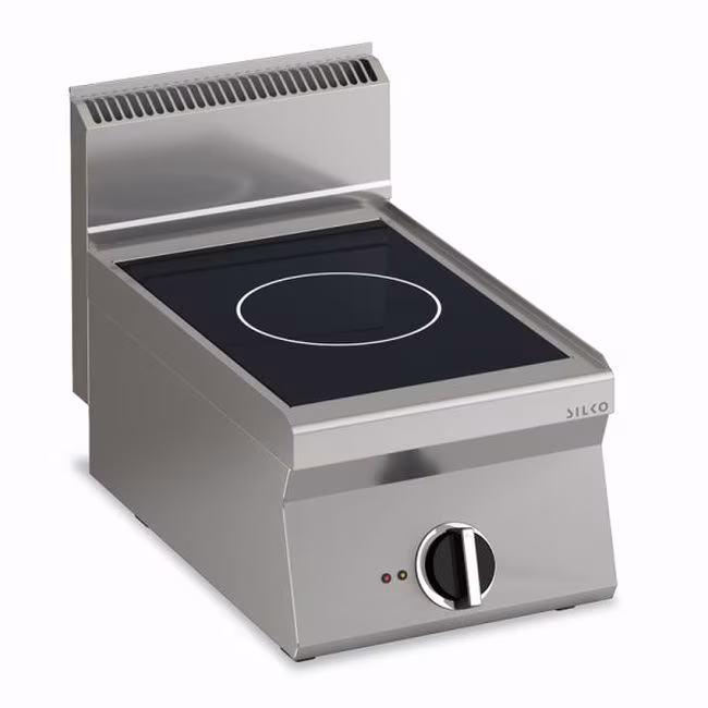 KBS Induction Hob, Tabletop Unit, Ready to Connect, 400V, 5kW, Stainless Steel