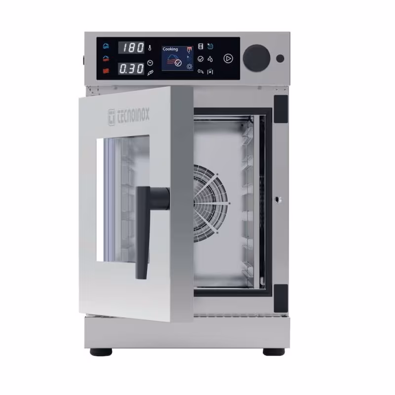 KBS Combi Steamer 10 GN 1/1 Longitudinal Insertion and Cleaning System 505x870x1080 mm