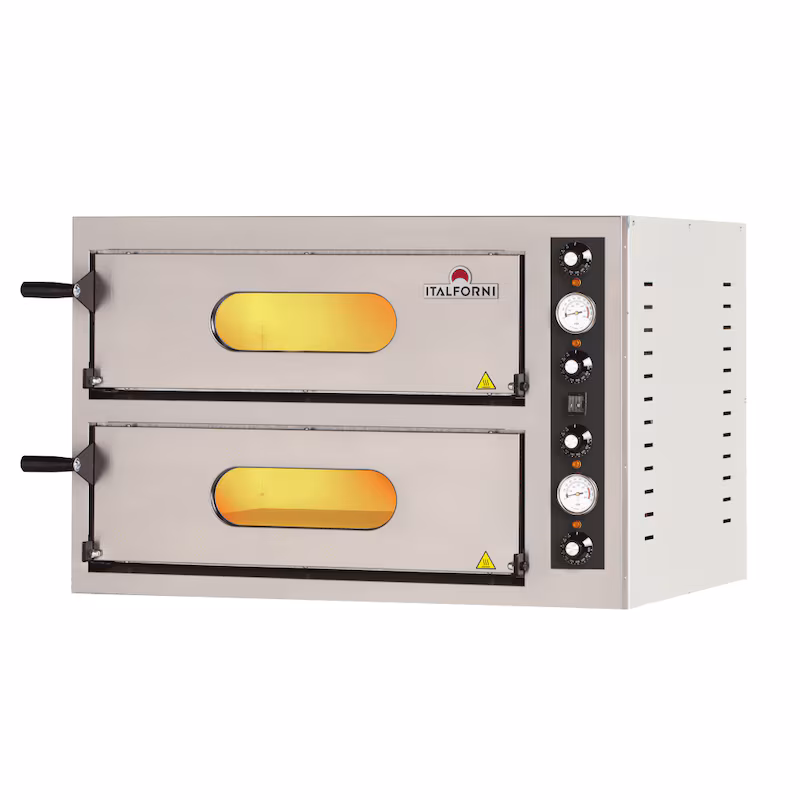 KBS Compact 4 pizza oven for 4+4 pizzas ø33cm electric 9 kW