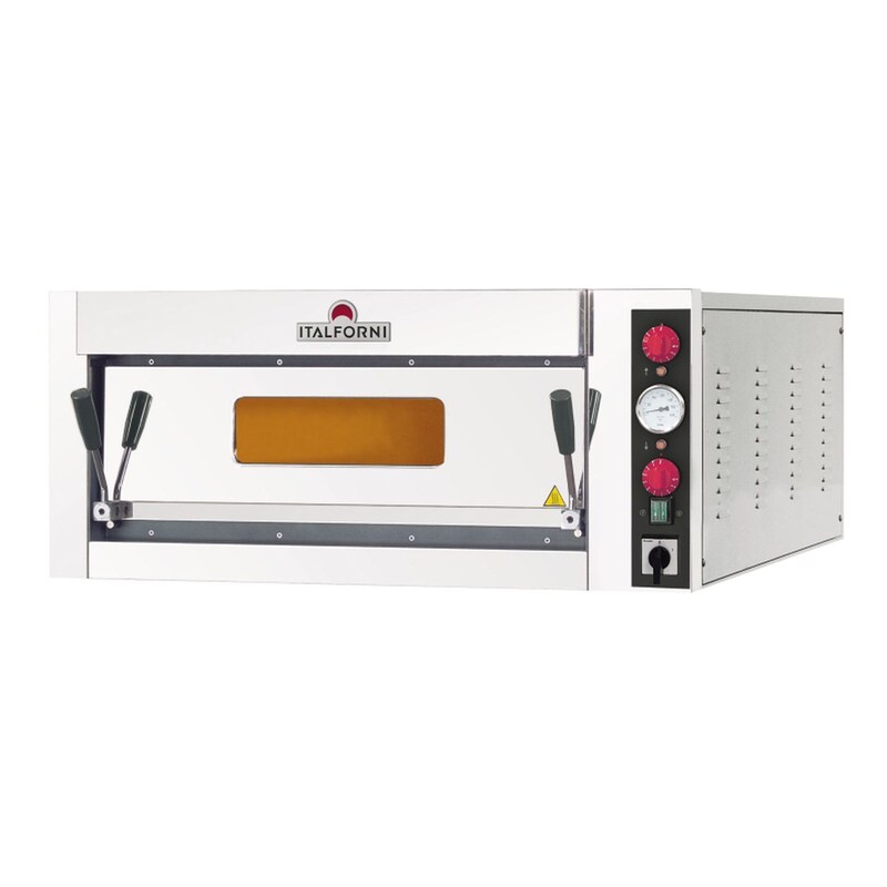 KBS Pizza Oven for 4 pizzas ø32cm electric 4.5 kW 910x840x430 mm 400 V stainless steel