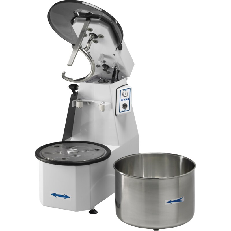KBS Gastrotechnik KBS dough kneading machine for 50kg of dough, 400V, removable bowl