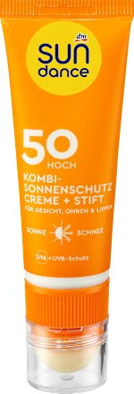 SUNDANCE Sunscreen Combination Face Cream + Stick SPF 50 (25 ml & 3 g), 1 pc