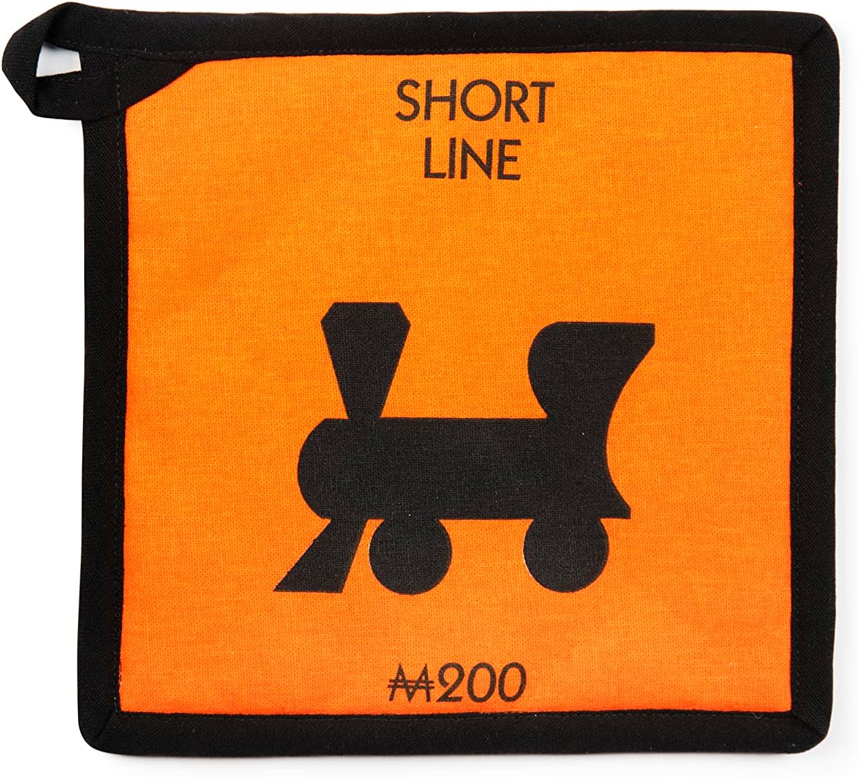 Excelsa Monopoly Pot Holder, 20 x 20 cm, 100% cotton lining, polyester filling