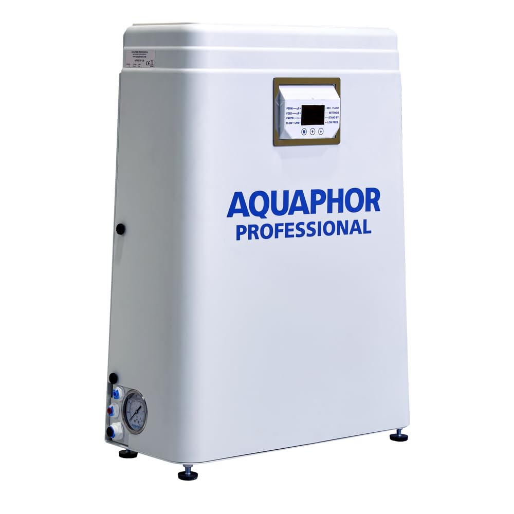 Aquintos Wasseraufbereitung Store Water Purifier, Water Filter, Pre-Filter for Autoclave Cleaning Devices, Sterilization Devices, Steam Sterilisers, Disinfectant Cleaner, RDG Ultrasonic Cleaner, Ultrasonic Devices, 120 L/h Pure Water