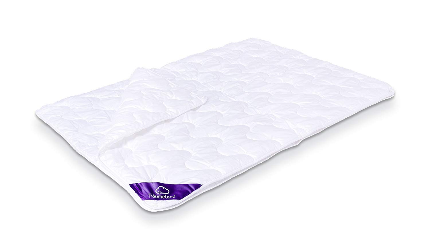 Traeumeland Träumeland T060521 Dream Duo Baby Blanket 100 x 135 cm, White