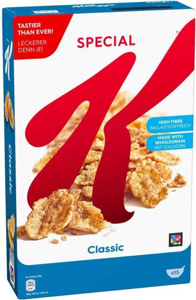 Kellogg Company Special K, Rice Pops, 450 g, Natural/Natural