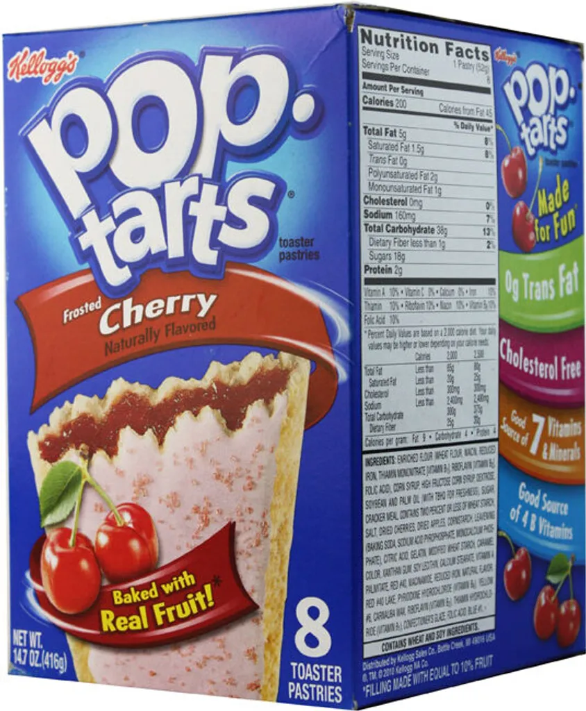 Kellogg's Pop Tarts Frosted Cherry 384g