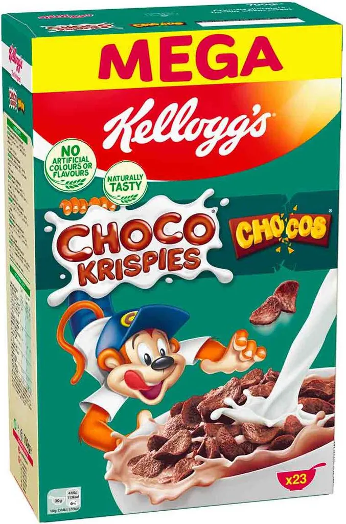 Kellogg's Choco Krispies cocoa breakfast cereal 700g