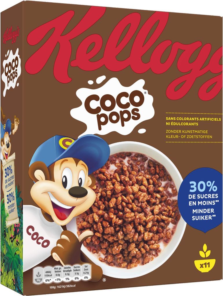 Kellogg's Coco Pops Original 350g – 6 pieces 2100g