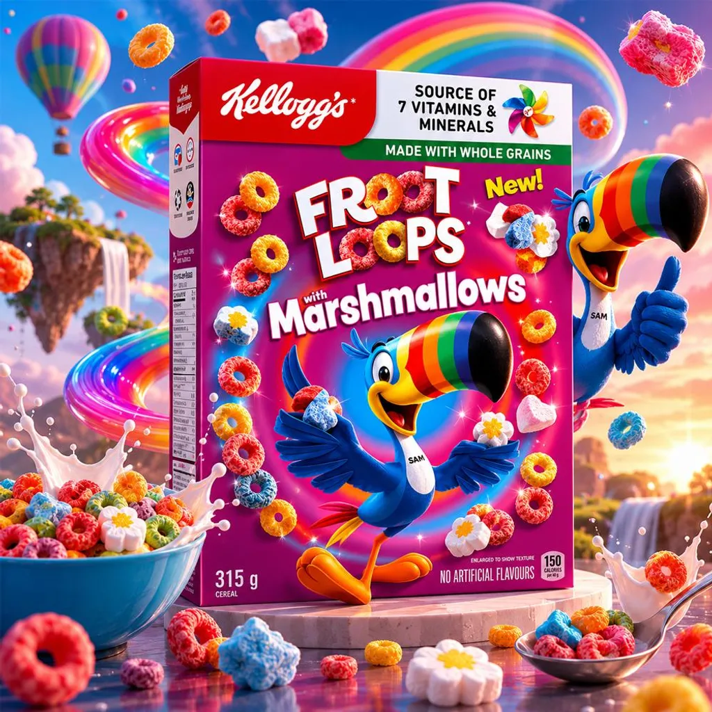 Kellogg's Froot Loops with Marshmallow 315g
