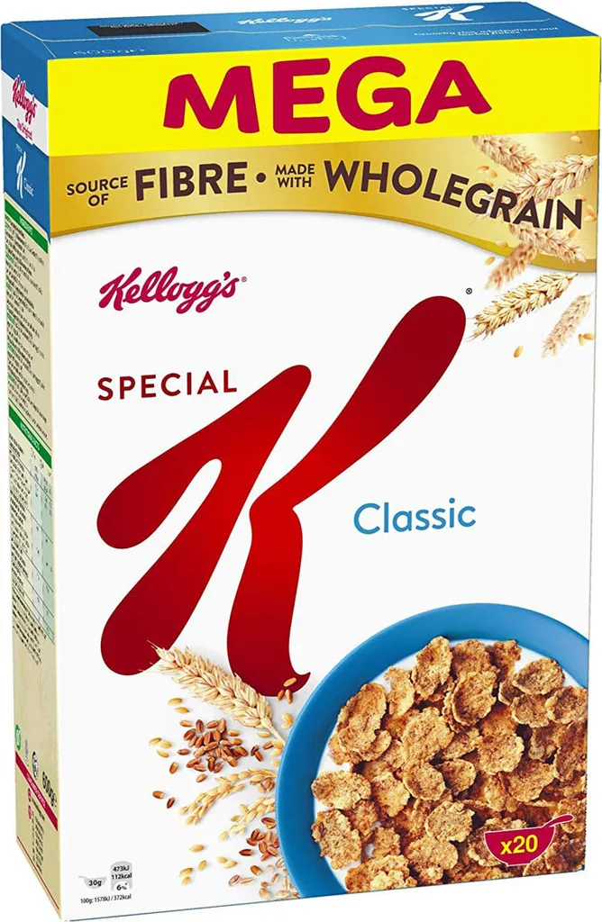 Kellogg's Special K Classic crispy breakfast cereal 600g
