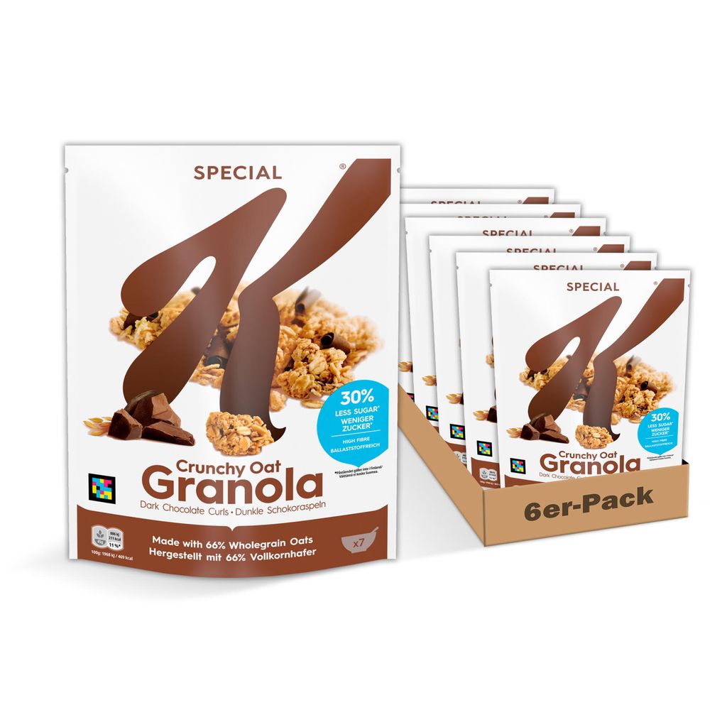 Kellogg (Germany) Kellogg's Special K Granola Dark Chocolate 6x 320g