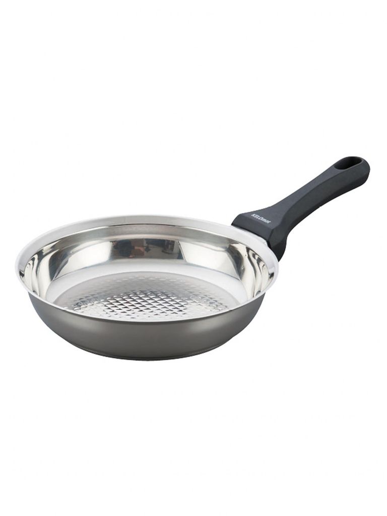 Riess Kelomat frying pan Grillmeister Ø28 cm stainless steel honeycomb base induction