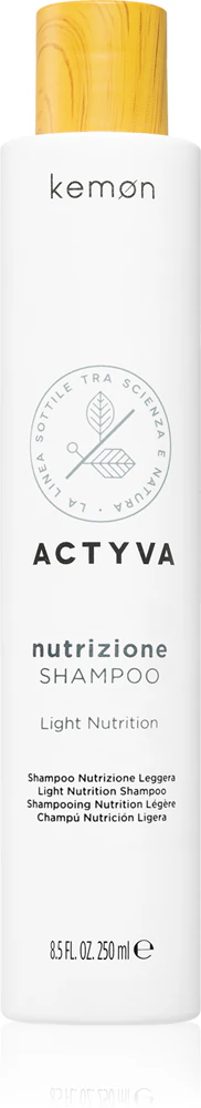 Kemon Actyva Nutrizione Shampoo with nourishing action for the hair