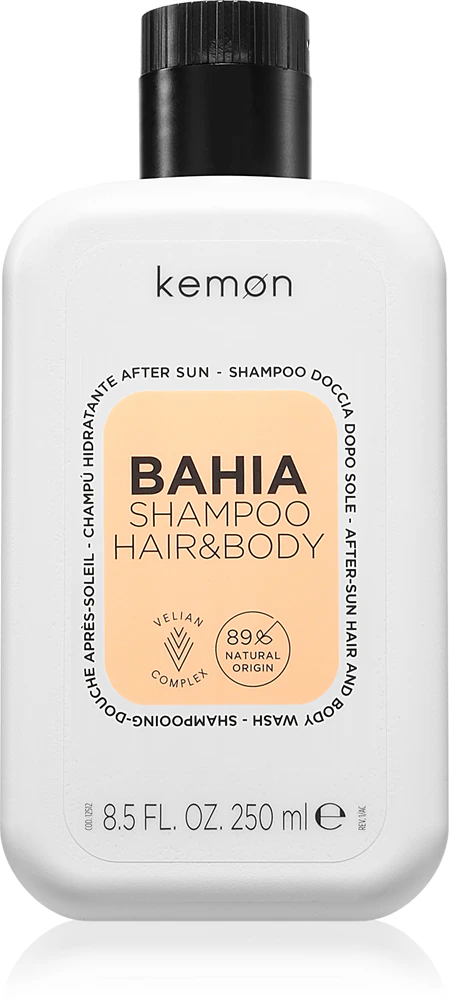 Kemon Bahia hydrating shampoo for hair and body