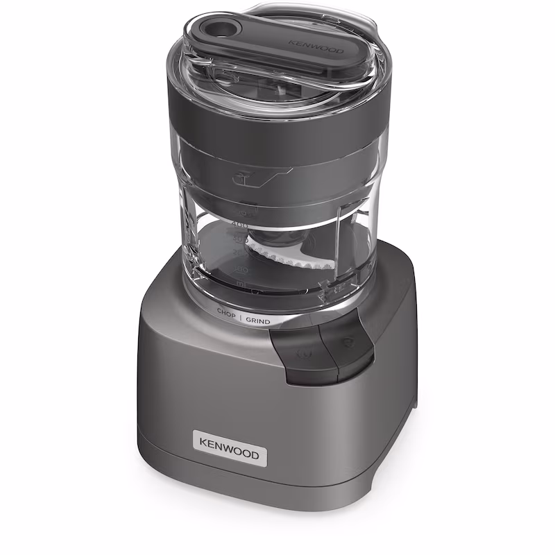 Kenwood DuoPrep 2-in-1 CHP80.000SI Chopper and Grinder, Silver