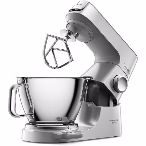 Kenwood KVC85.004SI Titanium Chef Baker: Robust food processor for demanding tasks