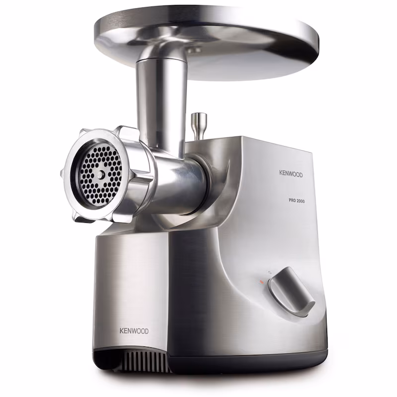 Kenwood Pro Excel MG700 meat grinder, 2,000 watts, silver