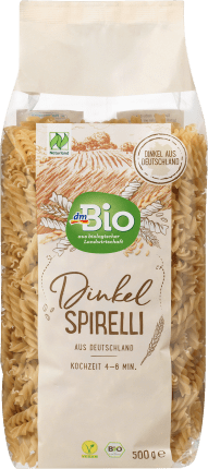 dmBio Dinkel Spirelli, 500 g