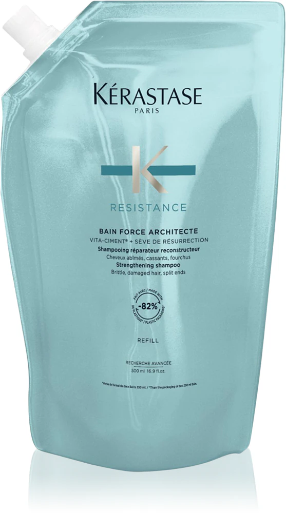 Kérastase Résistance Bain Force Architecte Shampoo with strengthening effect for weakened and slightly damaged hair