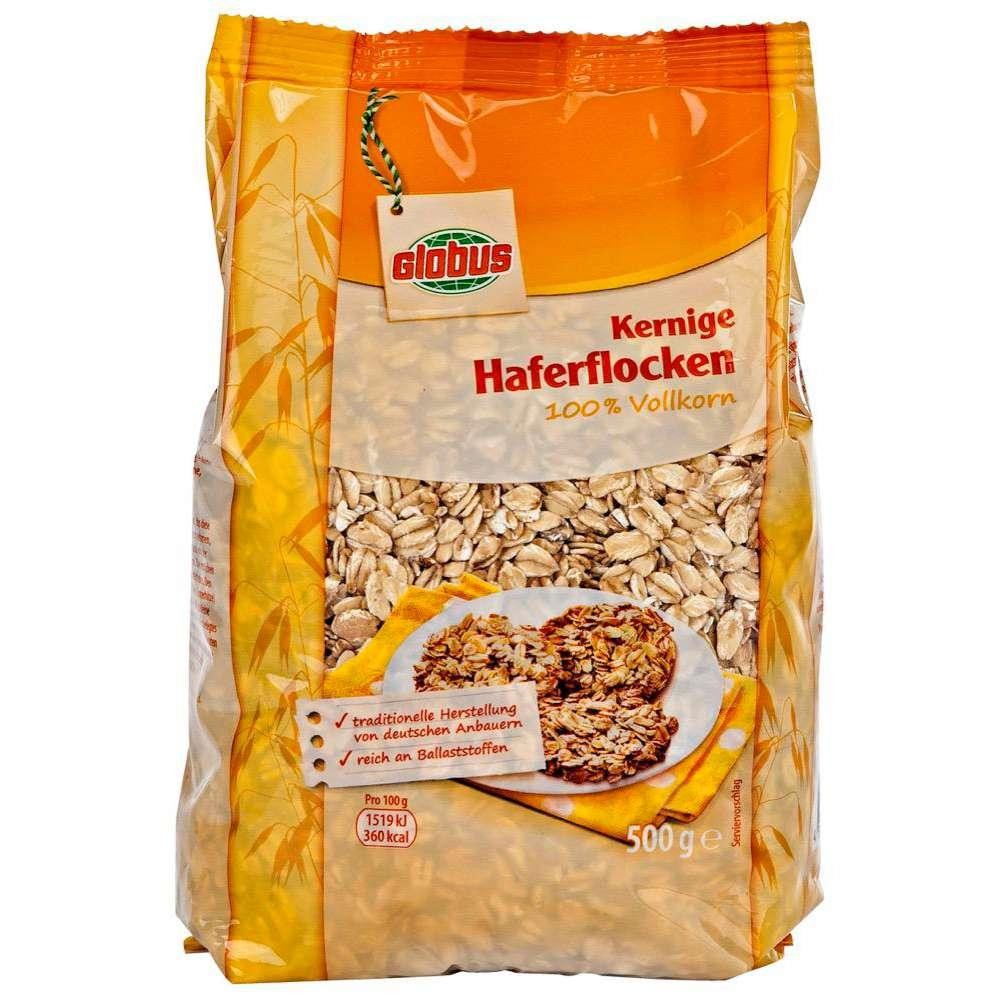 GLOBUS Wholemeal oat flakes