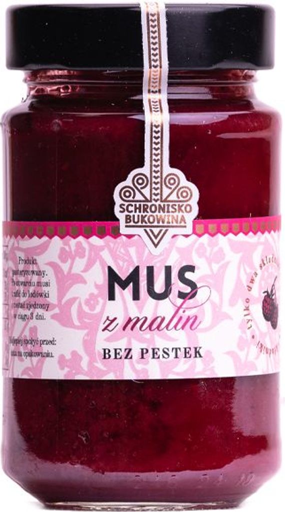 Kernloses Himbeermousse 240g - Schronisko Bukowina