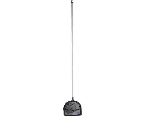 Landing net DENNERLE Nano Shrimp Net, large bow shape, black