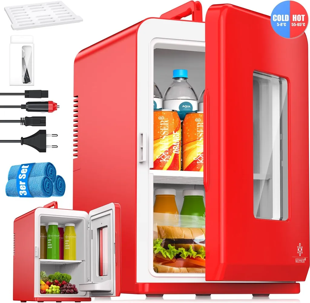 KESSER® Mini Fridge Cooling & warming also as a minibar & car cooler