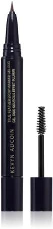 Kevyn Aucoin True Feather Brow Marker Gel Duo Eyebrow Pencil with Brush Farbton Brunette 0,4 ml
