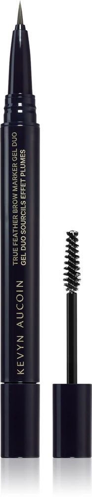 Kevyn Aucoin True Feather Brow Marker Gel Duo Eyebrow Pencil with Brush Farbton Ash Blonde 0,4 ml