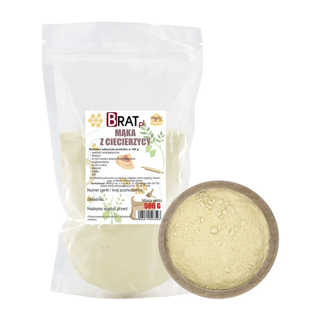 BRAT.PL Chickpea flour 500g