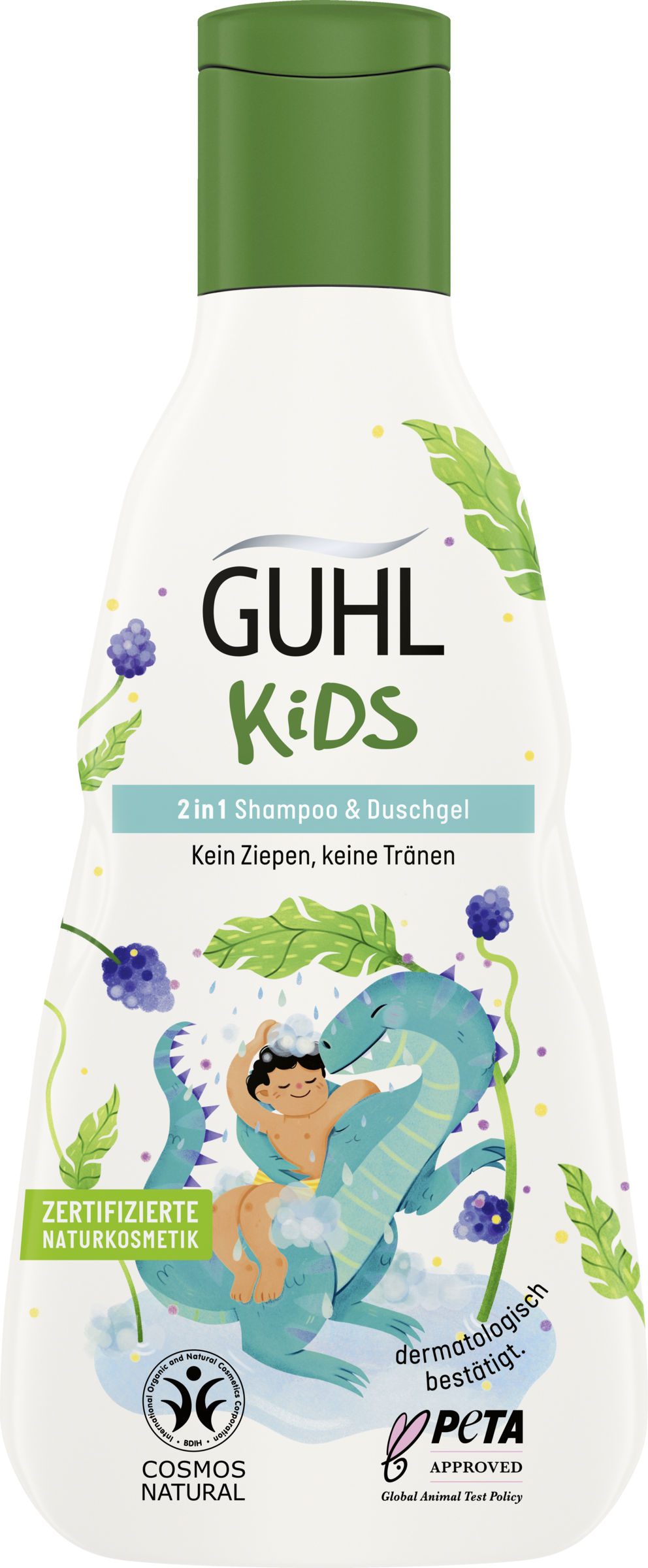 Guhl Kids 2in1 Shampoo Shower Gel Blackberry Extract