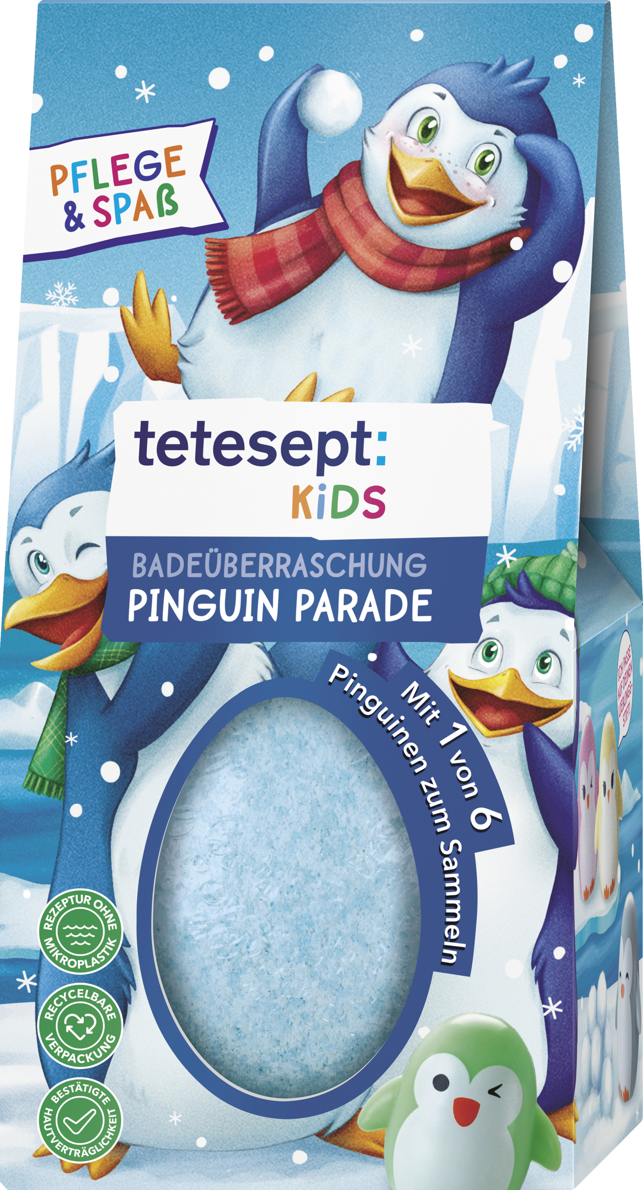 tetesept Kids bathing surprise penguin parade