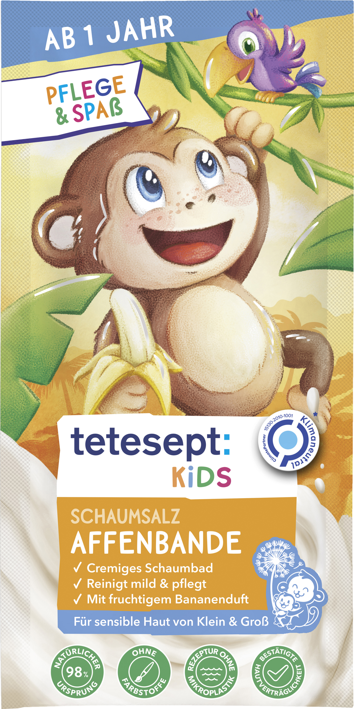 tetesept Kid's foam salt bear gang