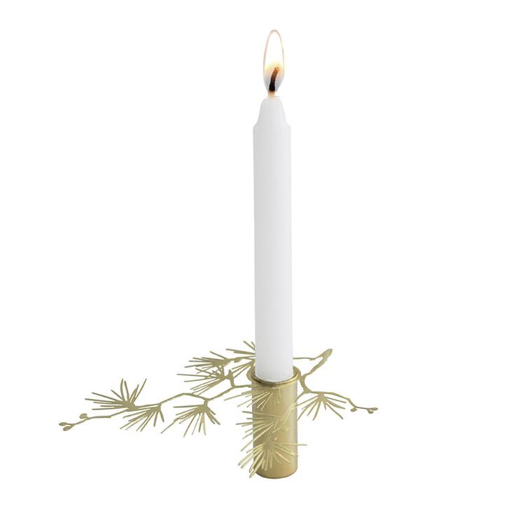 pluto Pine Candlestick Small